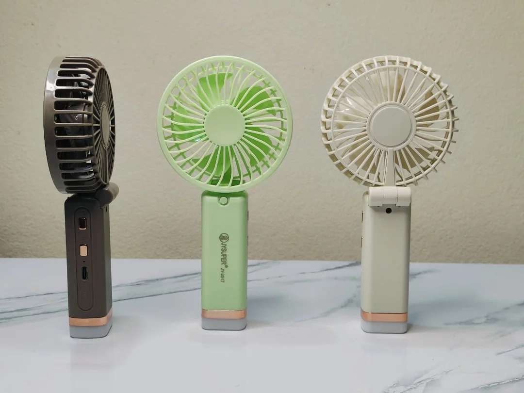 JySuper 2517 Rechargeable Mini Folding Fan