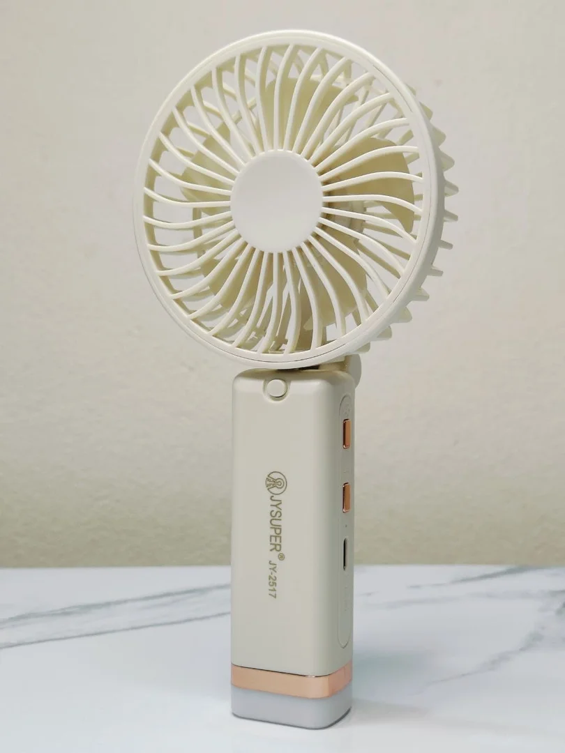 JySuper 2517 Rechargeable Mini Folding Fan
