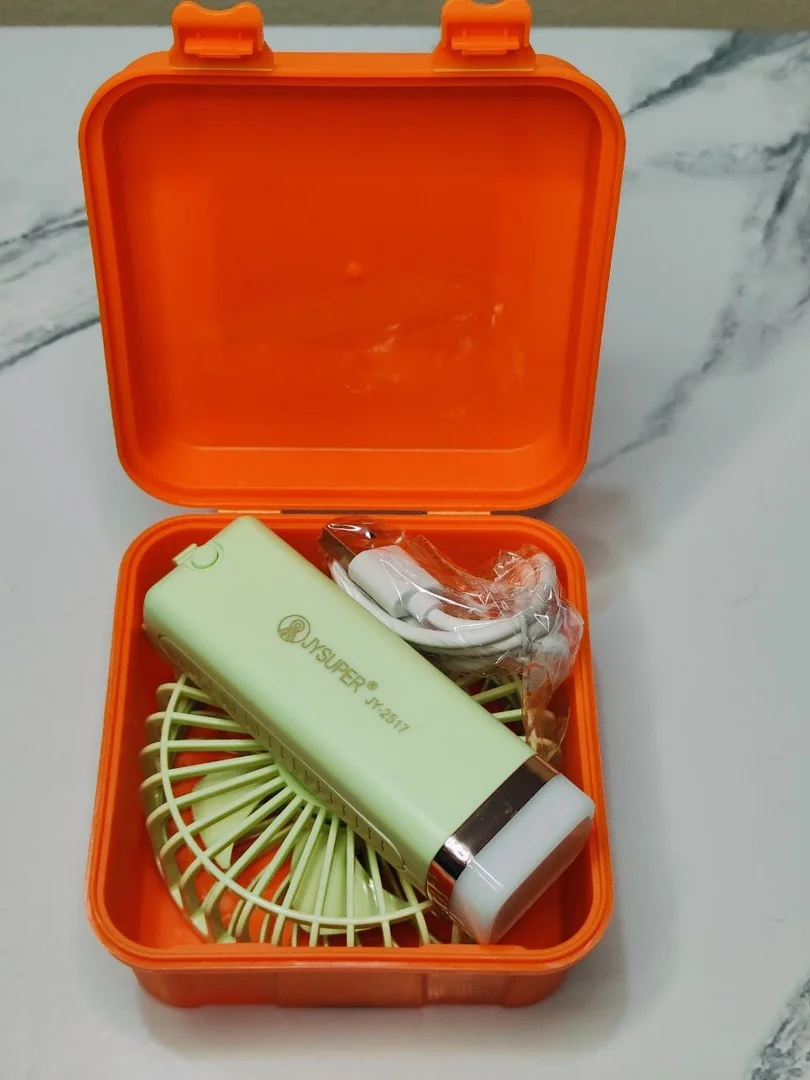 JySuper 2517 Rechargeable Mini Folding Fan