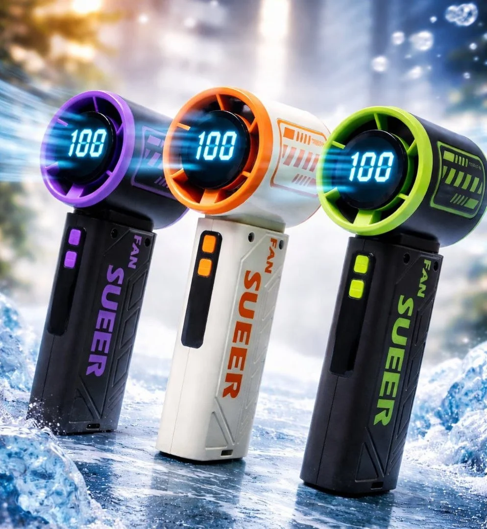 SUEER Turbo S17 Rechargeable Mini Fan 1800mAh